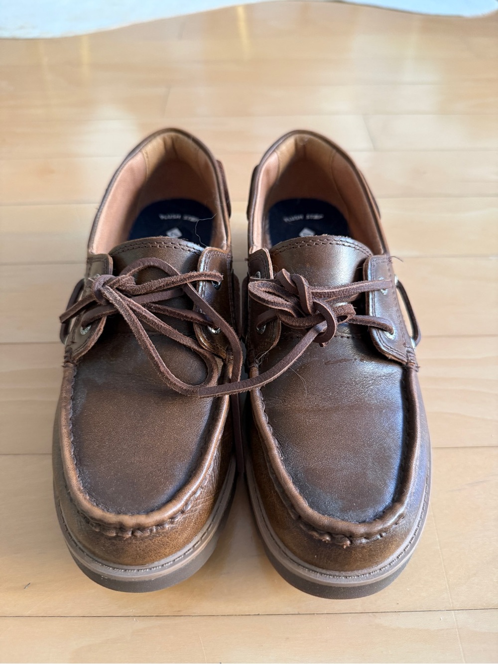Sperry Leather Lace-Up Boat Shoes